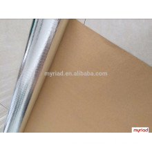 Reinforced Aluminum foil lamination,Singel Side Foil-Scrim-Kraft Facing, Reflective And Silver Roofing Material